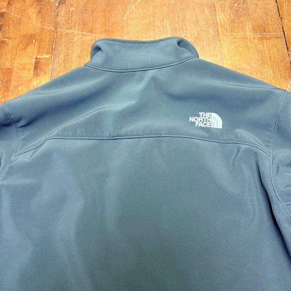 The North Face WindWall Softshell Jacket Mens Medium Black Full Zip Apex Bionic - Picture 9 of 9